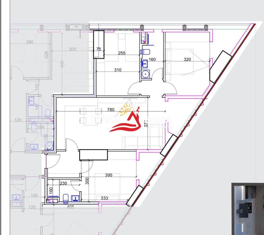 IN VENDITA Appartamento 3+1+2 vicino a Via Kosovarve, Tirana ( ID: 4131483 )