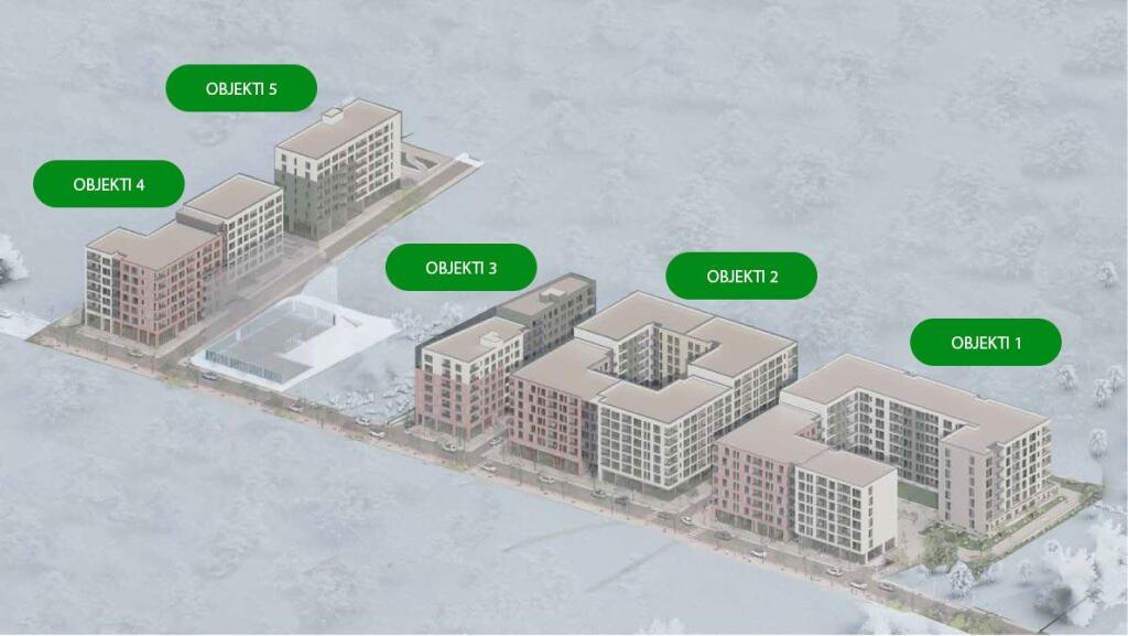 Apartament 2+1 për Shitje tek RingSide, Paskuqan