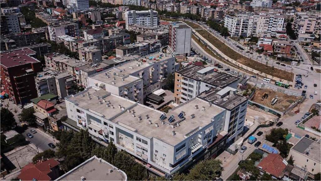 SHITET APARTAMENT 2+1+BALLKON "PRANE BURGUT TE GRAVE,ALI DEMI" 147200 EURO