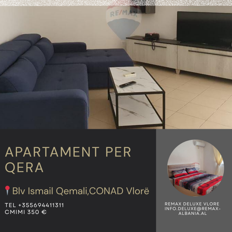 Apartament 2+1+2 me Qera 