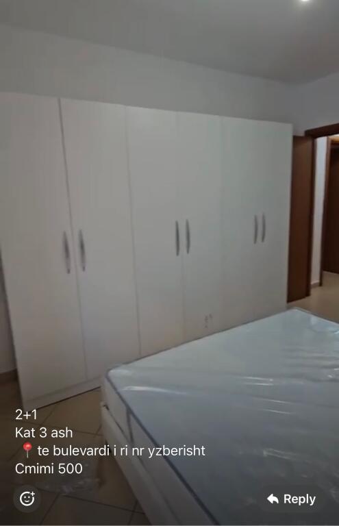 2+1, furnished, Yzberisht boulevard, 500 thousand lek