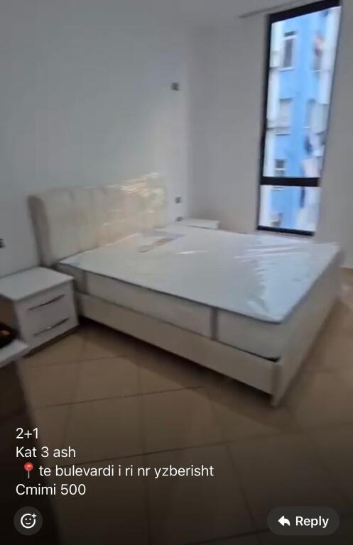 2+1, furnished, Yzberisht boulevard, 500 thousand lek