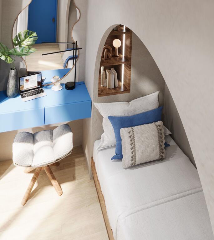 Apartament 3+1 Duplex / Mezzanine me Verandë në Shitje