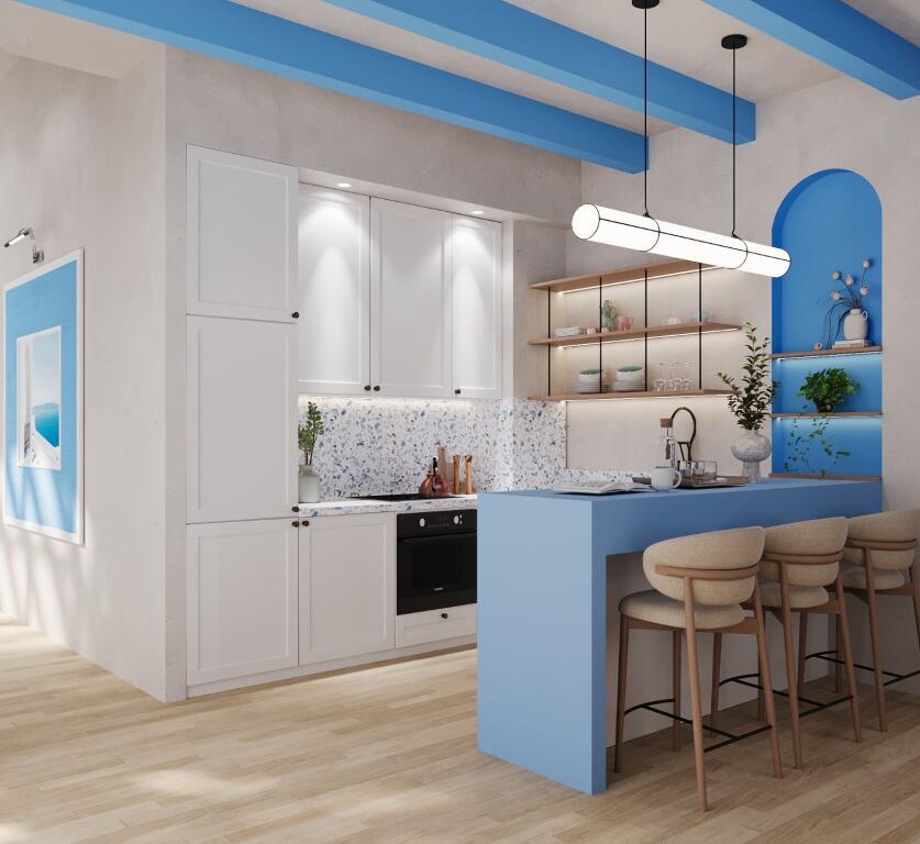 Apartament 3+1 Duplex / Mezzanine me Verandë në Shitje