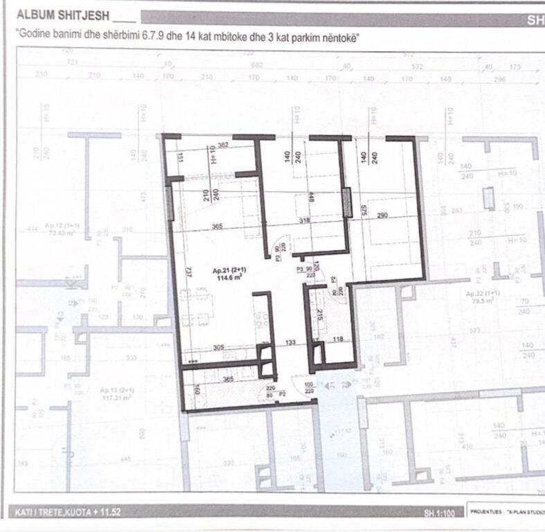 🏢 SHITET APARTAMENT 2+1 📍 Rezidenca San Paolo – Rruga Jordan Misja