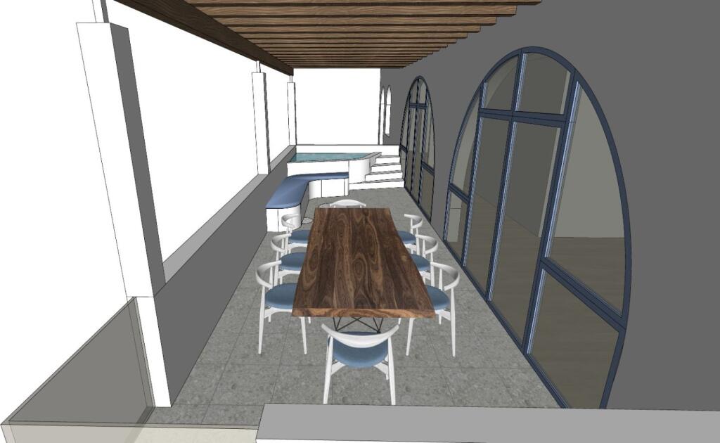 Apartament 3+1 Duplex / Mezzanine me Verandë në Shitje