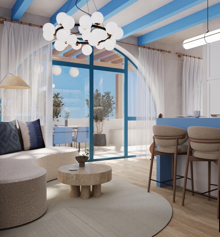 Apartament 3+1 Duplex / Mezzanine me Verandë në Shitje