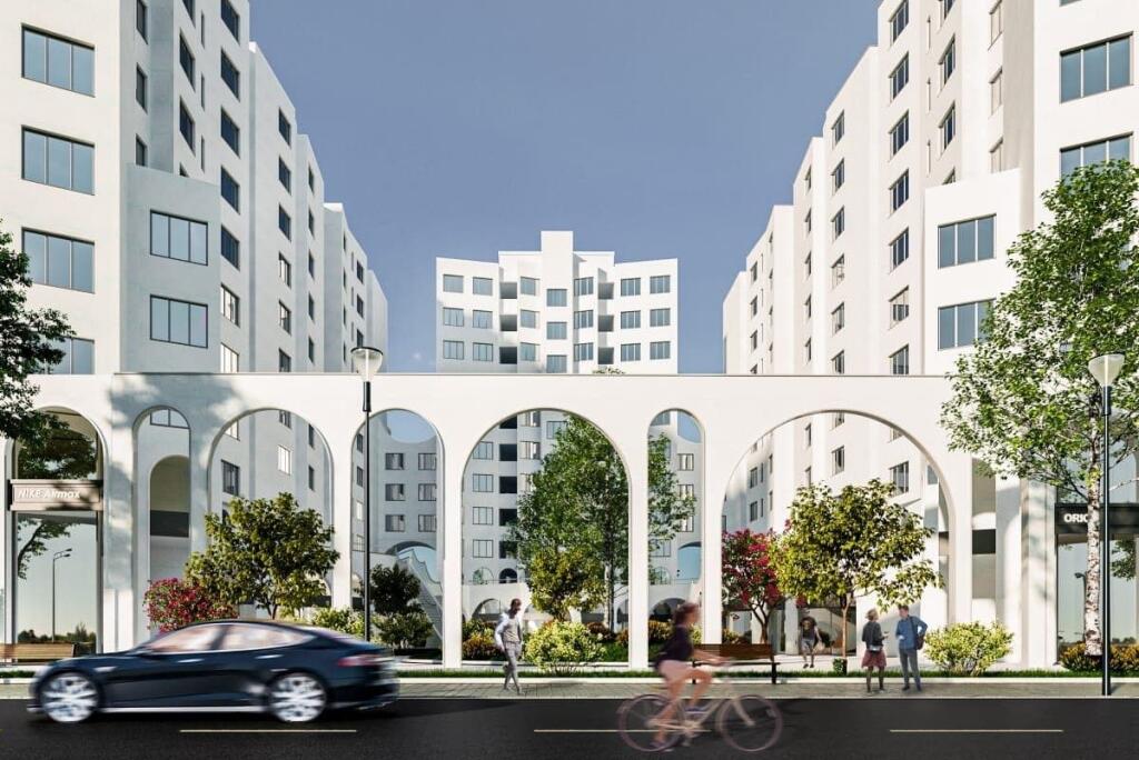 Apartament 2+1+2+Blk+🅿️ në Shitje Pranë Green City, Astir