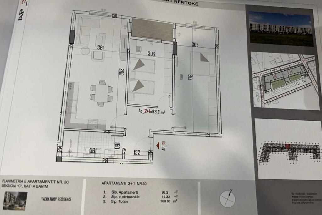 FOR SALE APARTMENT 2+1 KAMEZ 8,800,000 LEKE