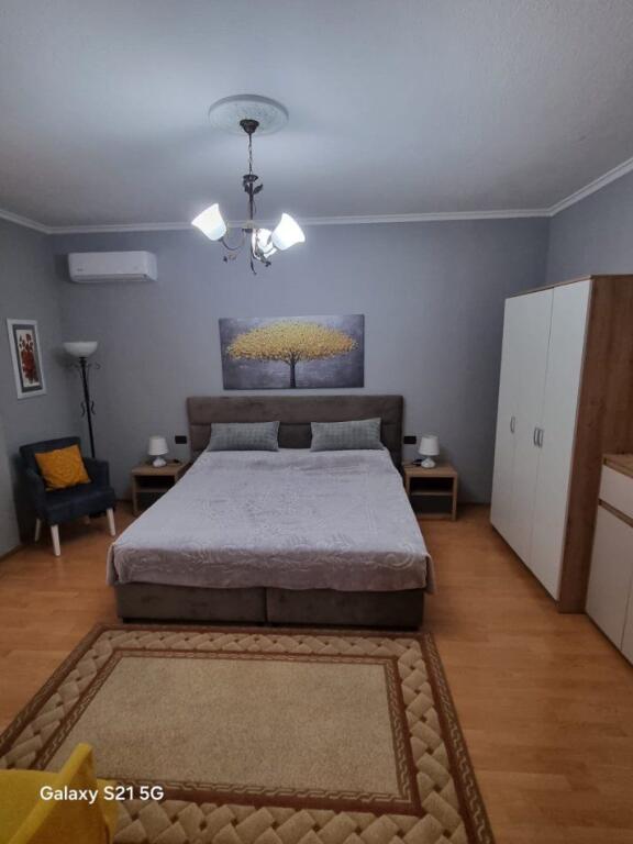 Jepet me qira apartament 1+1+2 tualete+2 ballkone prane Shkolles se Baletit