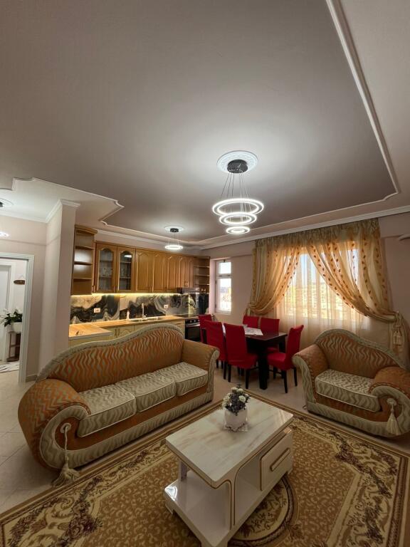 🏢Pak minuta larg Vasil Shantos,Rruga Isuf Elezi,jepet me qera apartament 2+1+2,i mobiluar 65,000Leke