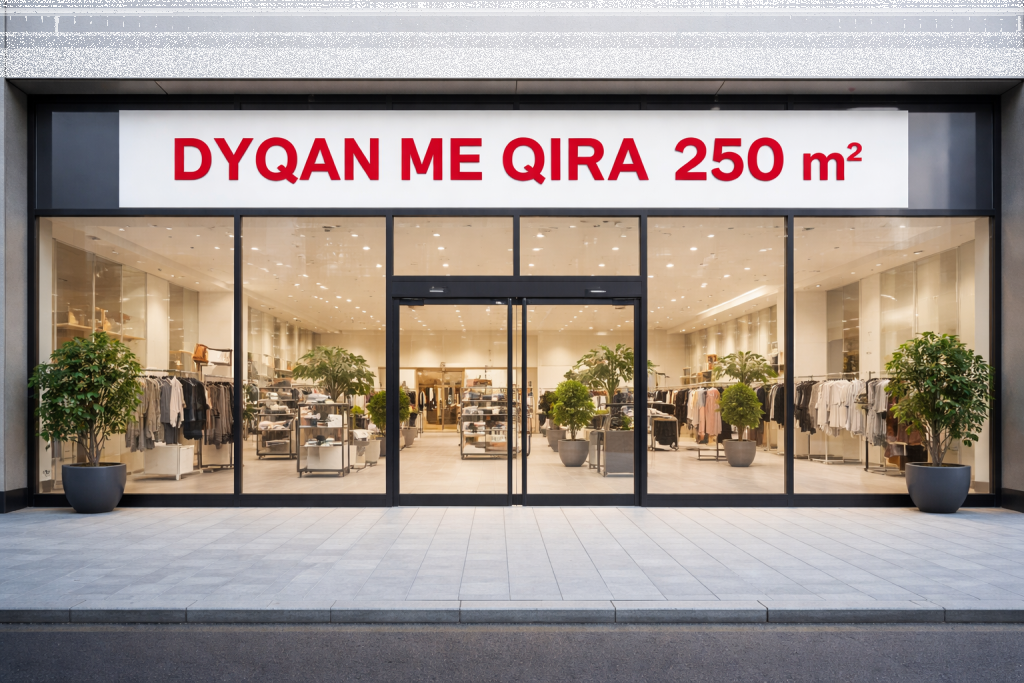 Dyqan me qera kati 0 , rruga Elbasanit