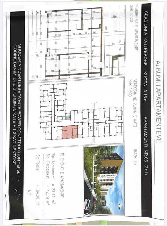 Apartament 2+1 Ne Shitje ne Paskuqan!