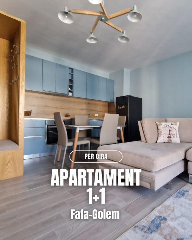 Apartament 1+1  për Qira – Kompleksi Fafa Golem