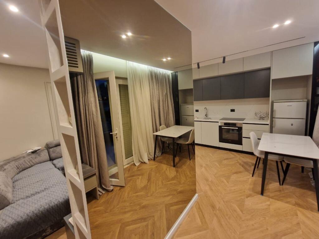 Luxury 1+1 apartment for sale inside the residence "Kodra e Diellit"