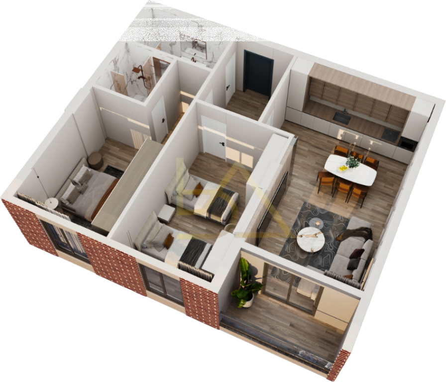 Appartamento in Vendita – Tirana View Residence, Paskuqan