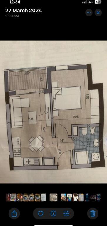 Apartment 1+1 for sale