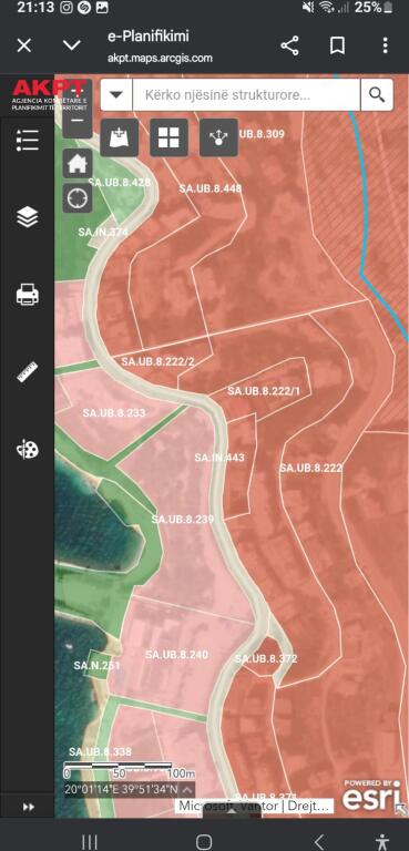 SHITET: Tokë TRUALL 216 m² Me Pamje Deti🏖🌅🌊📍Në Sarandë - Pas Santa Quaranta 129,000€ ✨