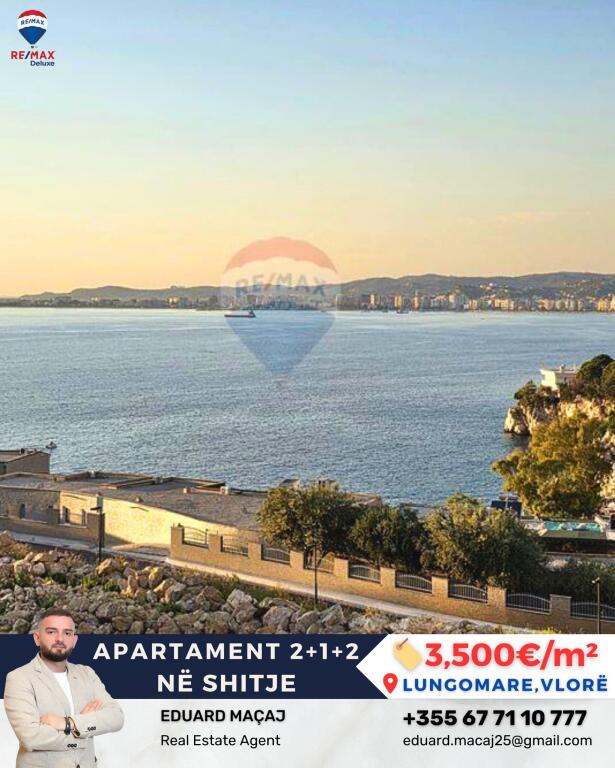 LUXURY APARTMENT 2+1+2 WITH SEA VIEW FOR SALE – MARINA BAY, VLORA