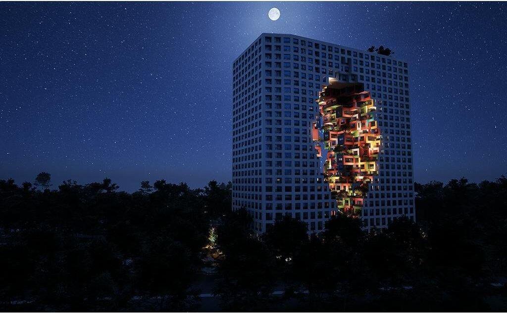 Apartment 1+1 in Tirana Boulevard