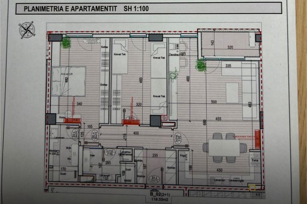 FOR SALE APARTMENT 3+1+BALCONY JORDAN MISJA 305,000 EURO