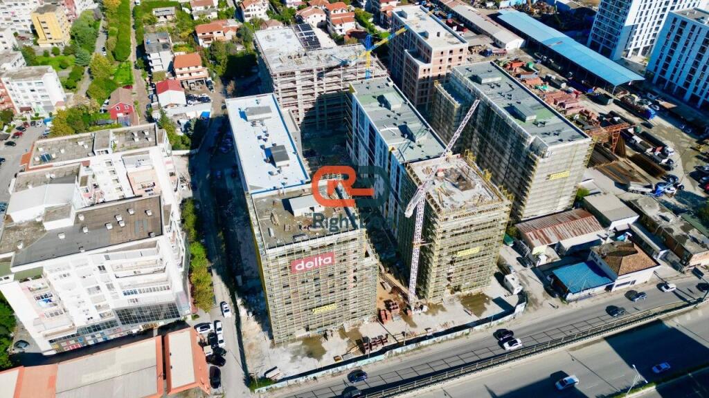 At the Tirana New Entry Complex, Apartment 1+1 For Sale With Regular Floor Plan!!