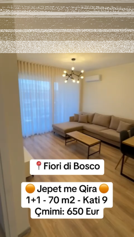 Appartamento in affitto 1+1 a Fiori di Bosko