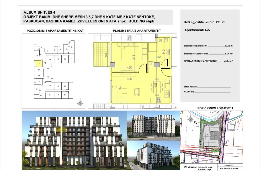 For sale 1+1 belflore paskuqan, 75 thousand euros finished