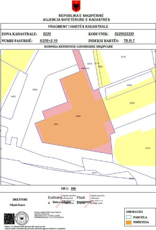 Shitet apartament 1+1 i mobiluar perballe Delijorgjit