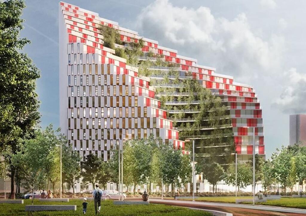 Apartament 2+1 ne Shitje te Ekspozita Building Tirane