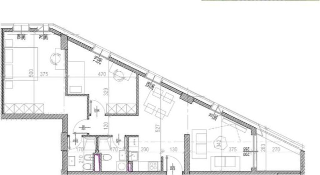 FOR SALE APARTMENT 2+1 RIVER SIDE RESIDENCE 186,400 EURO