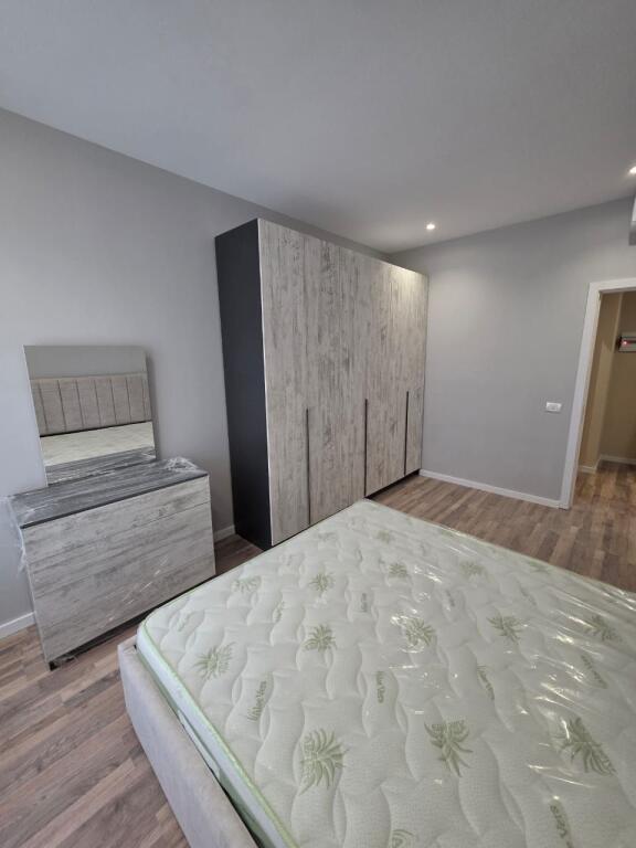 For rent at 5 Maji 1+1 new building 500 eu never lived in before
