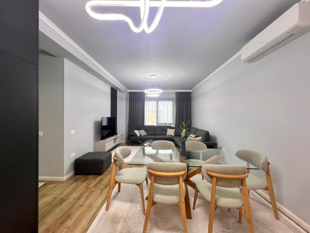 🏡Me Qera: Apartament 2+1+2wc + 1 Post Parkimi - (📍Liqeni i Thate) || I Sapo Mobiluar