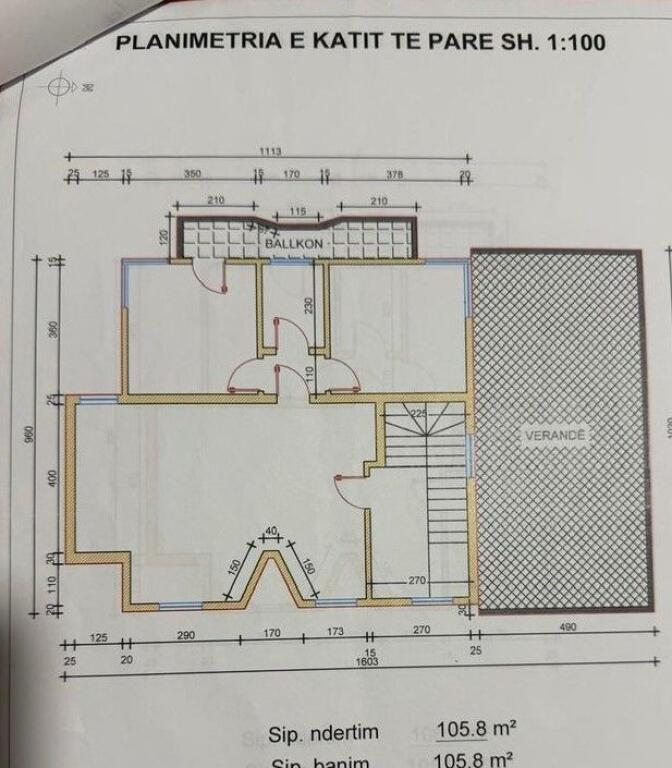 FOR SALE APARTMENT 2+1 + VERANDA + 2 PARKING SPACES – New Sauk, Near Xibraku!