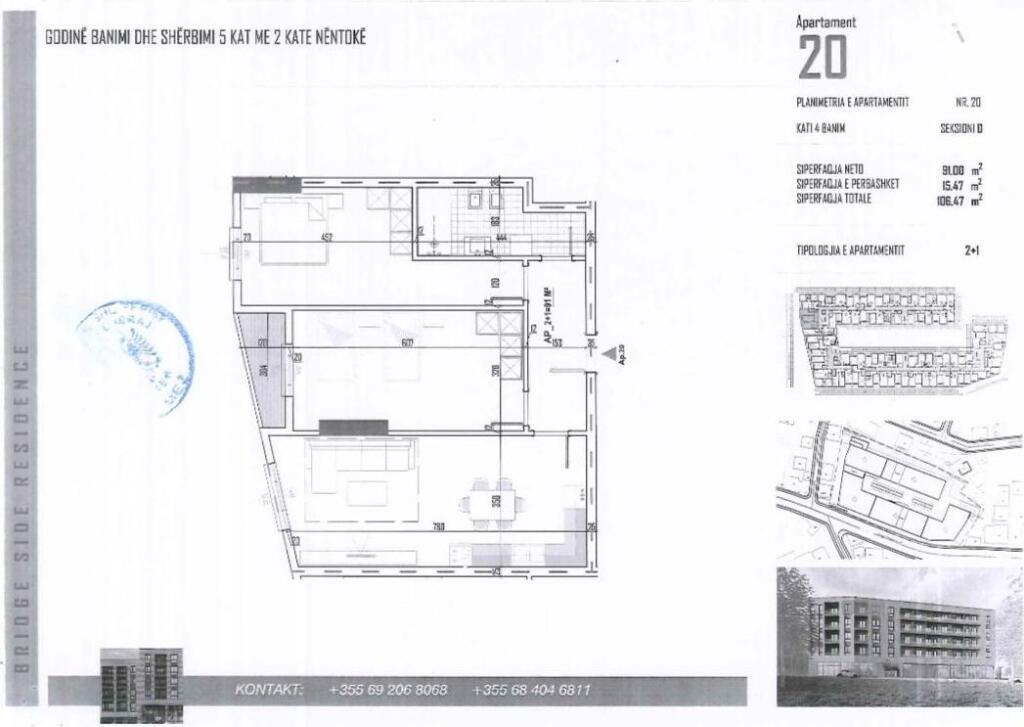 💥SHITET APARTAMENT 2+1  – Babrru, Rruga “Demokracia”!

