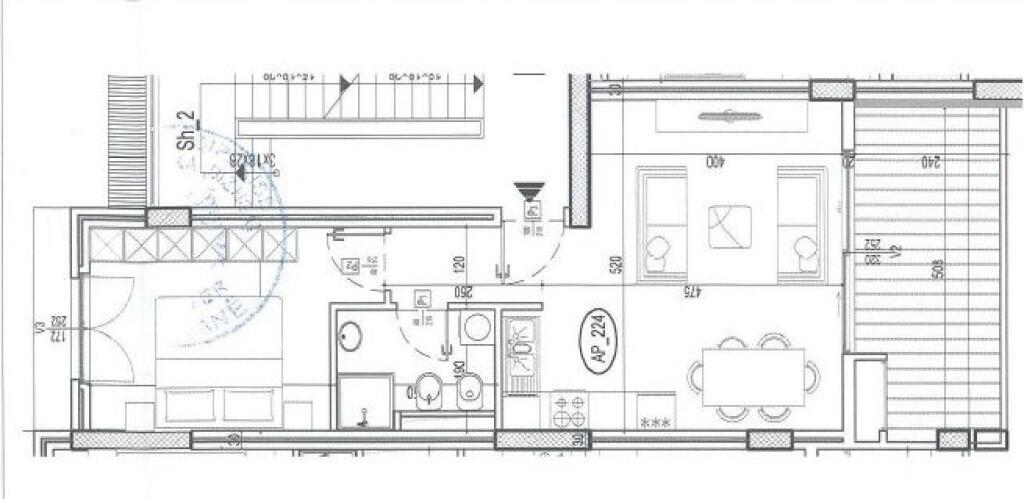 Vendesi in vendita 1+1 nel Residence San Pietro – Baia di Lalëz