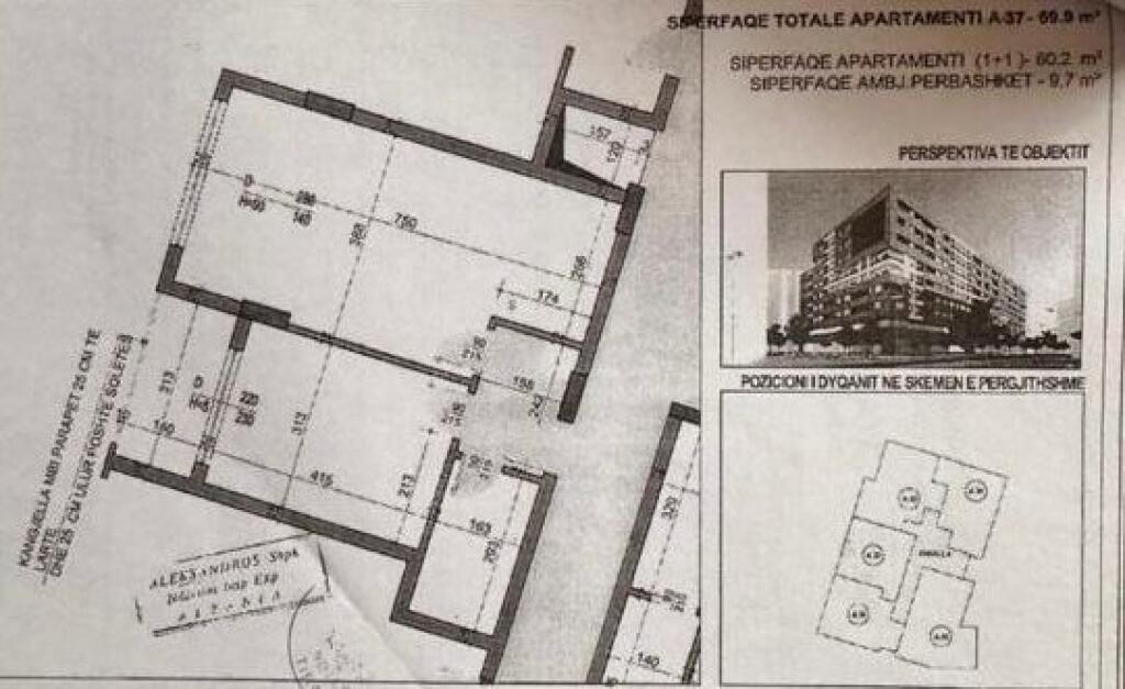Apartment 1+1+1 Balcony for Sale