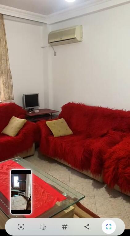 For rent 2+1 furnished elevator 450 eu at Logos Dritan Hoxha