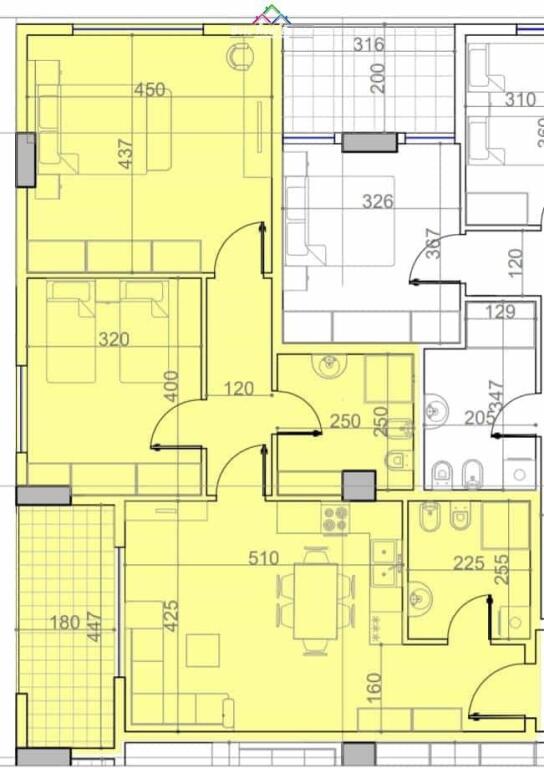 Apartament Ne Shitje 2+1 Ne Paskuqan (ID B120769) Tirane