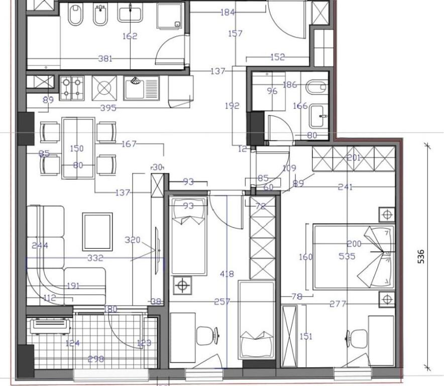 Apartament Ne Shitje 2+1+ Post Parkimi tek Siri Kodra (ID B120717) Tirane