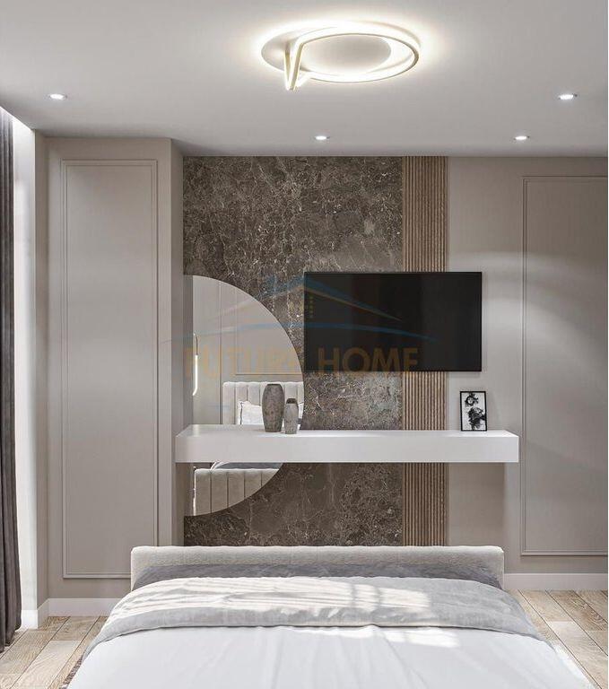 Rent, Apartment 1+1+Parking space, near Air Albania, Tirana