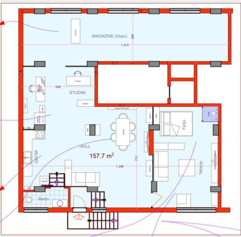 Premises for Rent in the Center