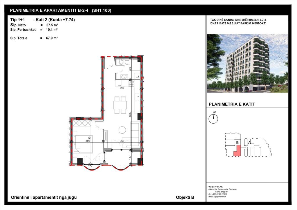 Apartament 1+1 – ALUNA 2