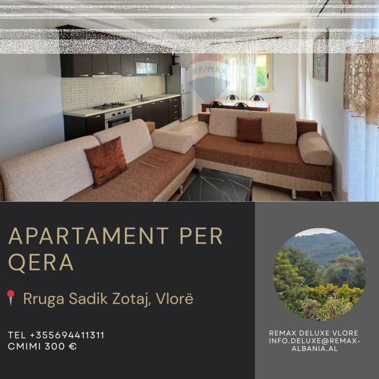 Apartament 1+1 me Qera Afategjate