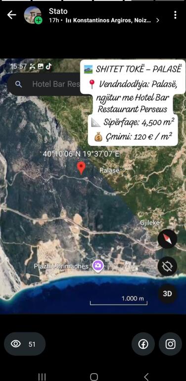 🏠 SHITET APARTAMENT 1+1 📍 Kombinati i Peshkut, Vlorë