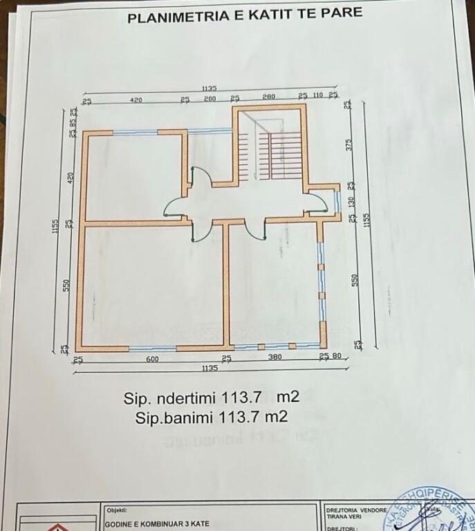 🏢 JEPET ME QIRA VILË 3-KATËSHE PËR BIZNES PRANE OXHAKUT