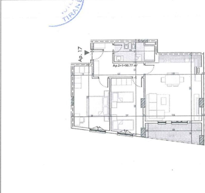 Appartamento 2+1 in Vendita Paskuqan Prezzo Trattabile