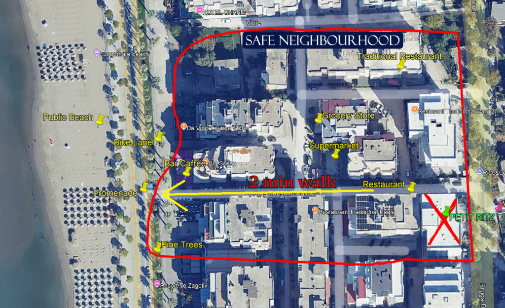 JEPET ME QIRA GARSONIERE NE LUNGOMARE VLORE