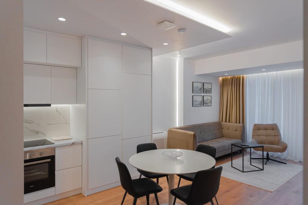 Apartament 1+1 me qira, Stacioni i Trenit