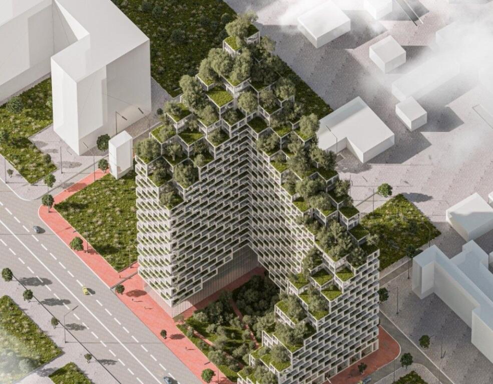 Apartment 1+1 for sale at Lion Park 2 Residence near Zogu te Zi.